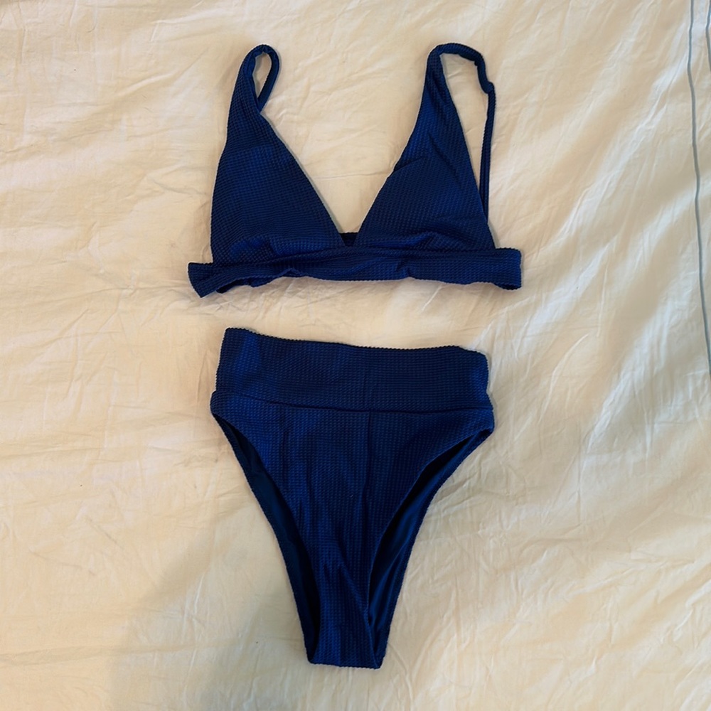 Aerie High Waisted bathing suit